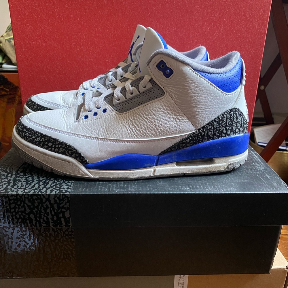 Jordan 3 (Racer Blue) - Picture 4 of 5